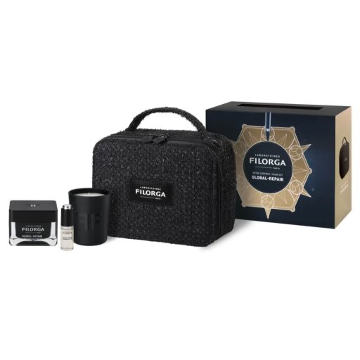 Filorga Global-Repair, Cofanetto Antietà Crema 50 ml + Elixir 5 ml + Candela + Beauty