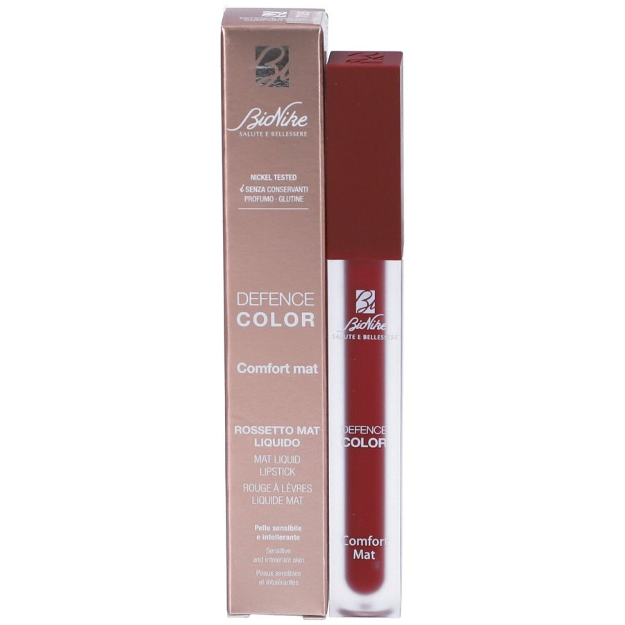Bionike Defence Color Comfort Mat Rossetto Liquido 705 Bourgogne, 4.5ml