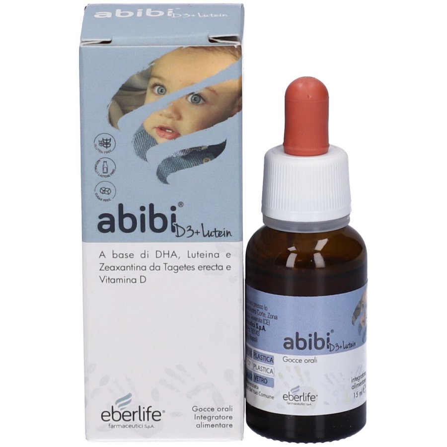 Abibi D3+Lutein, 15 ml 