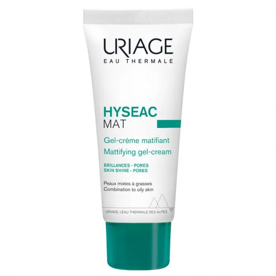 Uriage Hyséac Mat Crema 40ml - Trattamento Viso Sebo-Normalizzante e Opacizzante