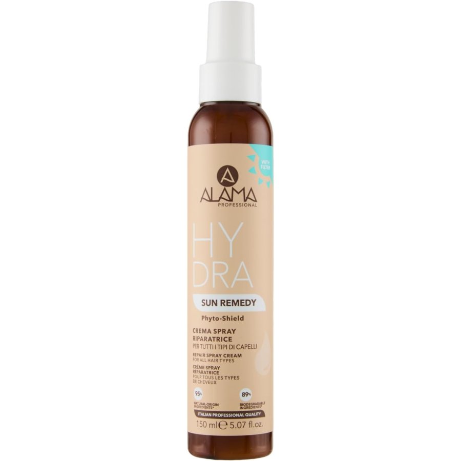 Alama Hydra Sun Crema Spray Riparatrice Doposole Capelli, 150 ml Alama Hydra Sun Crema Spray Riparatrice Doposole Capelli, 150 ml