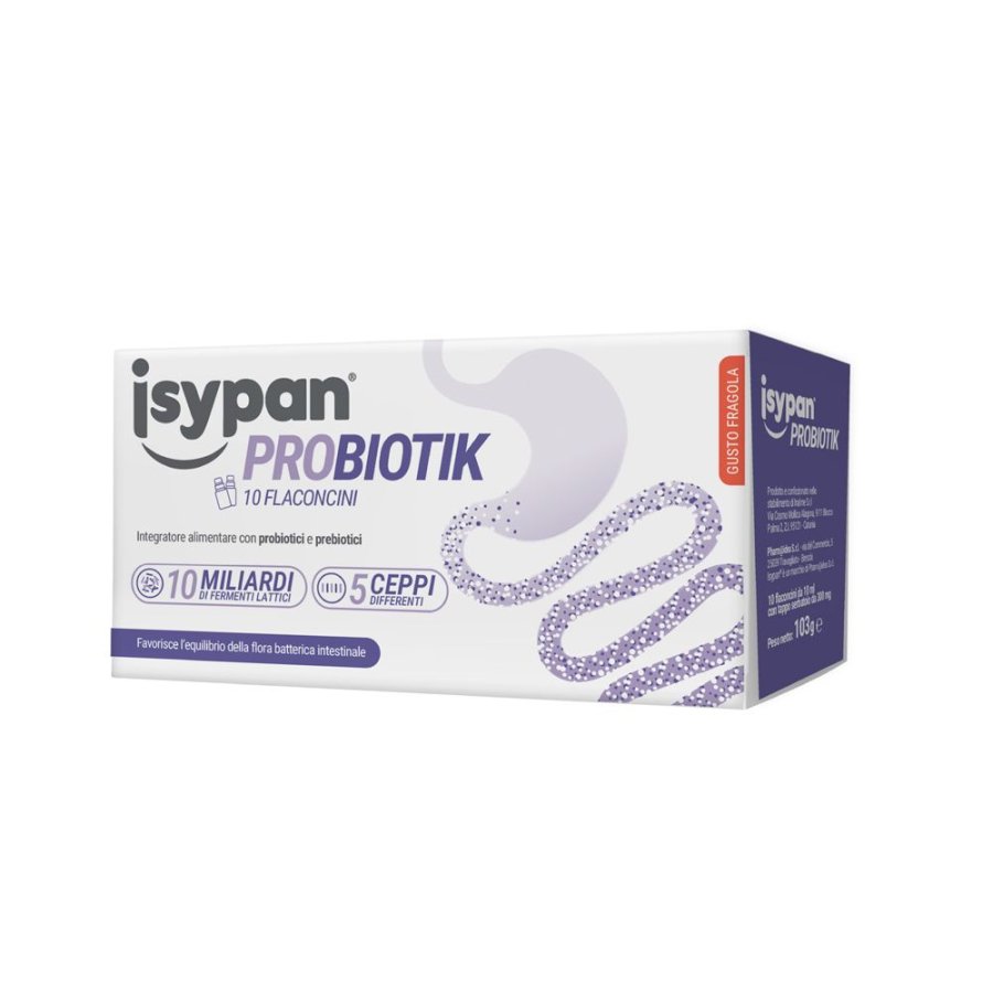 Isypan Probiotik, 10 flaconcini