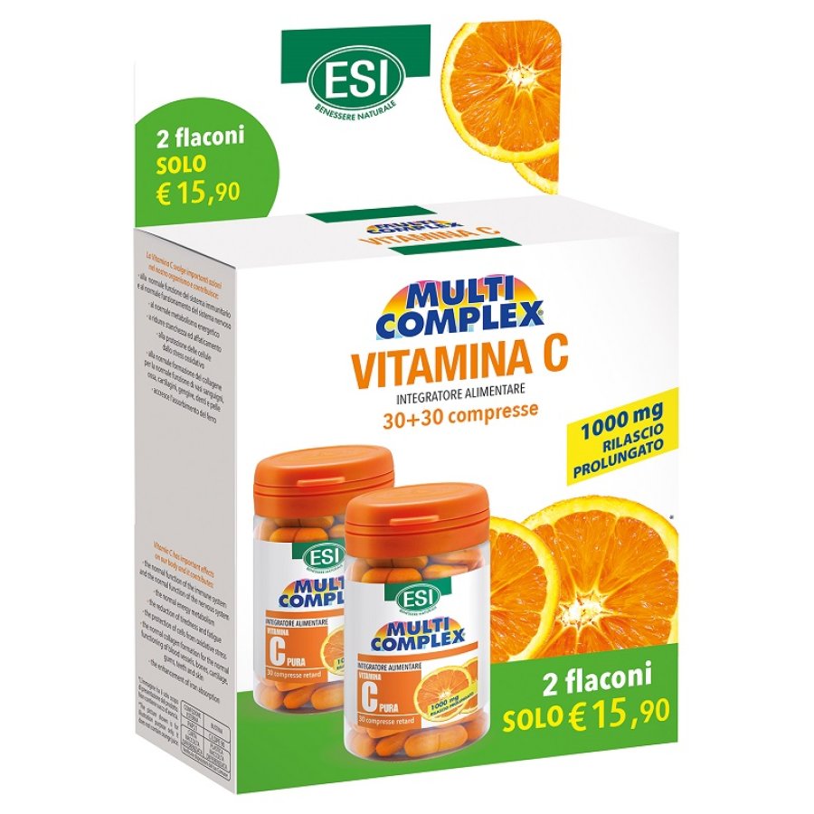 ESI Vitamina C Pura Retard, 60 Compresse