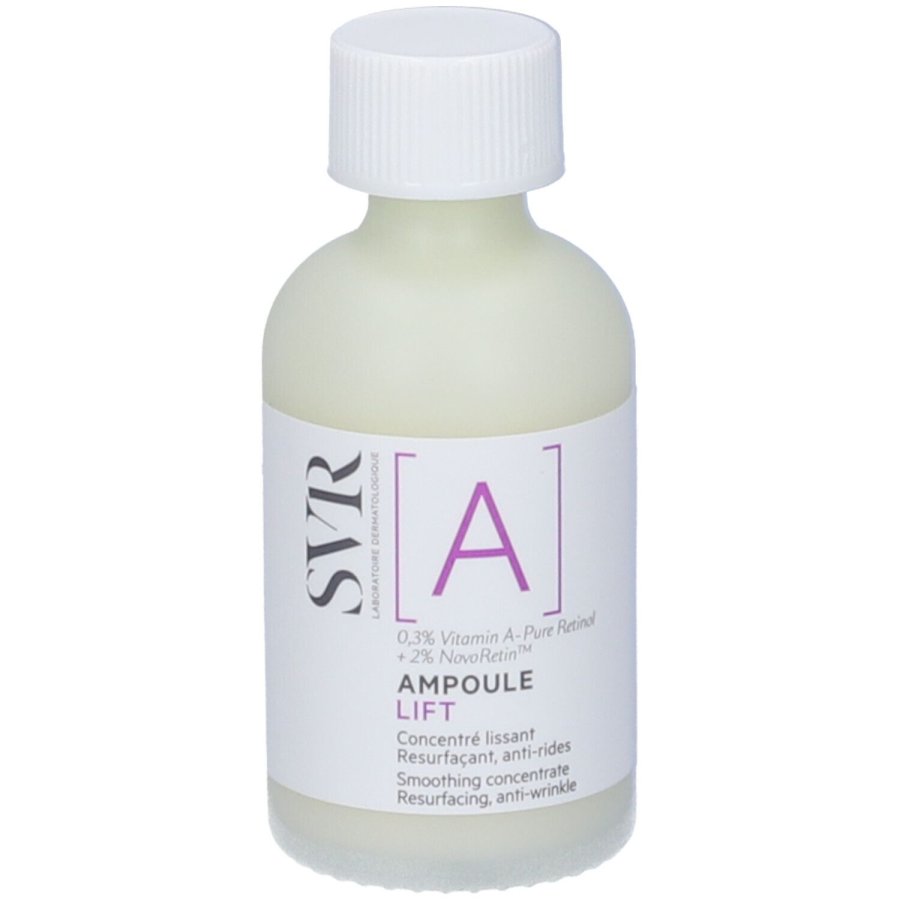 SVR Ampoule A Lift 30 ml – Siero Levigante alla Vitamina A per Rughe e Pelle Matura