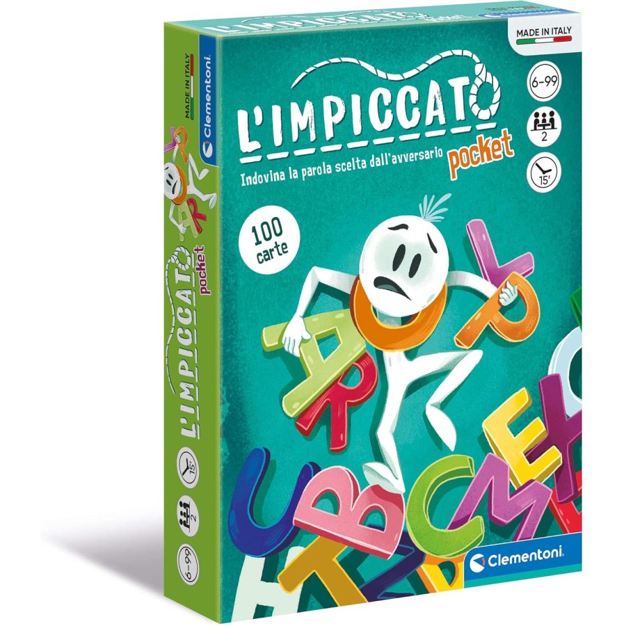 Clementoni L&rsquo;Impiccato Pocket Gioco di Parole