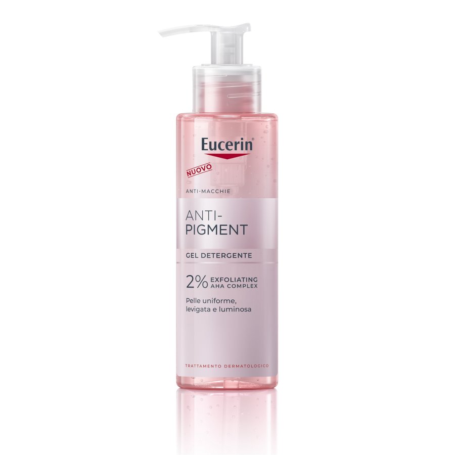 Eucerin Anti-Pigment - Gel Detergente Anti-Macchie Viso, 200ml