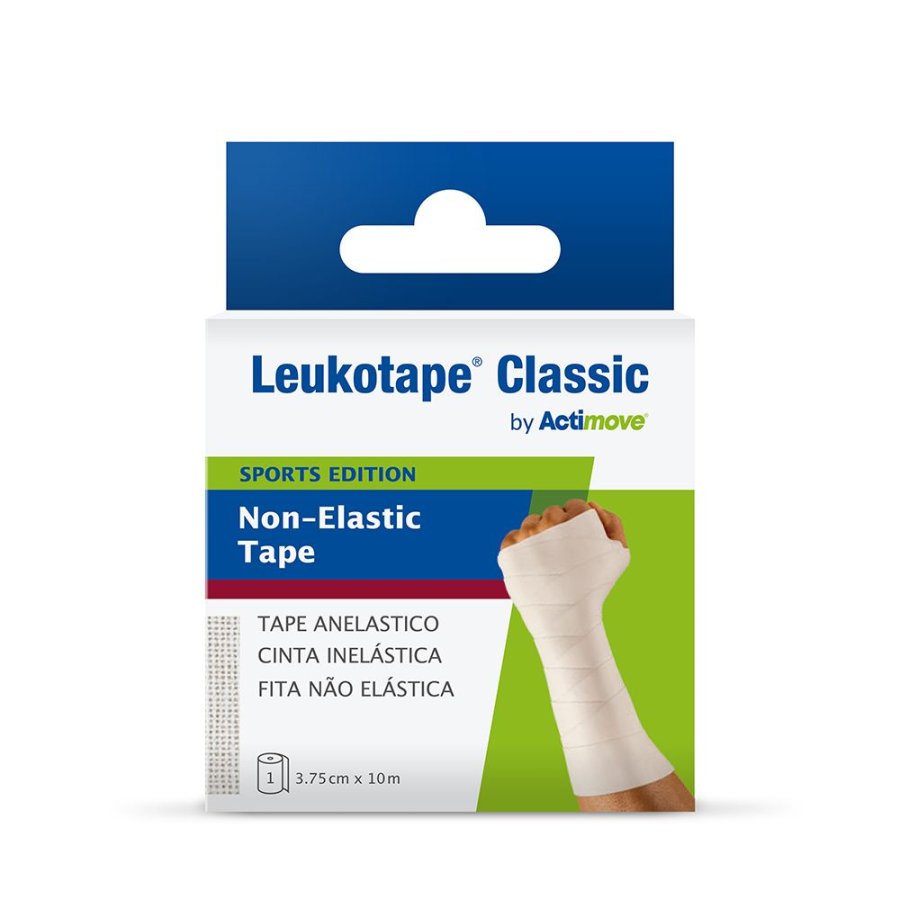 Actimove Leukotape Benda Anelastica per Bendaggi Funzionali 3,75 cm x 10 m