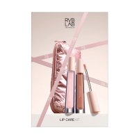 RVB Lab, Lip Care Kit, Siero Labbra Idratante Levigante 3,5 ml + Lip Oil Rimpolpante 3,5 ml + Pochette