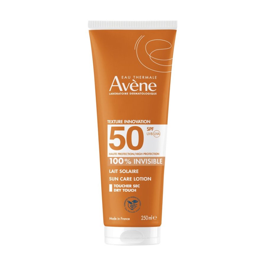 Avène Latte Solare SPF 50 250ml – Alta Protezione Corpo Pelle Sensibile