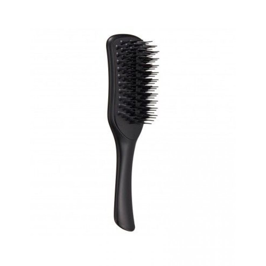 Tangle Teezer Easy Dry & Go Vented Hairbrush Jet Black, Tangle Teezer, Spazzola Ventilata, 1 Pezzo, Spazzola per Asciugatura Rapida e Facile