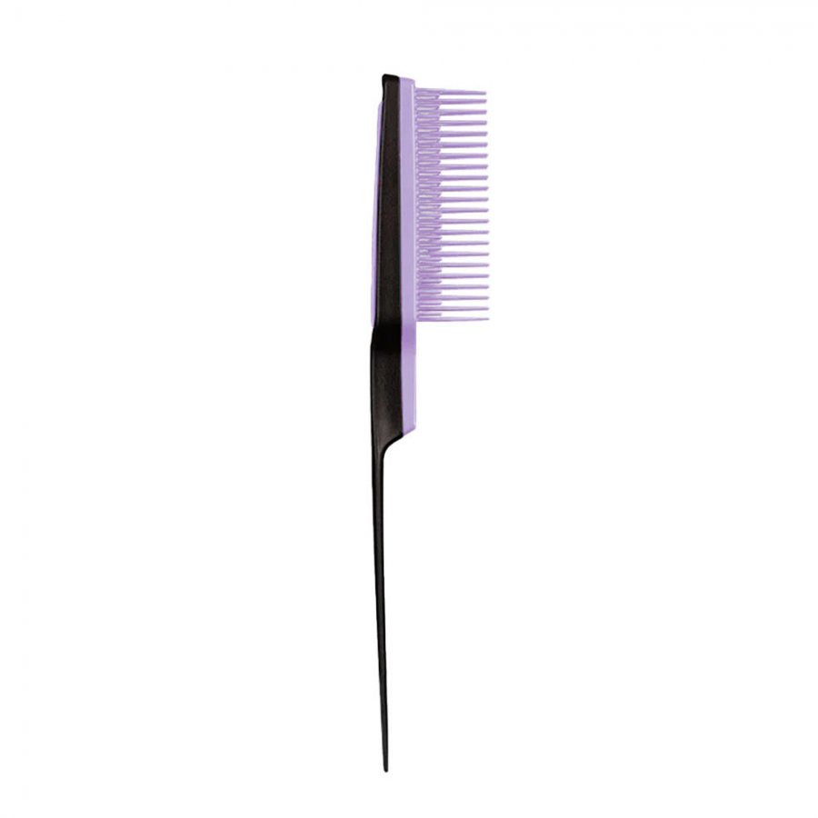 Tangle Teezer The Ultimate Volumizer Back Combing Black / Lilac, Tangle Teezer, Pettine Volumizzante, 1 unità, pettine per volume capelli, pettine back combing