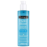 Neutrogena Hydro Boost Acqua Gel Detergente con Acido Ialuronico, 200ml