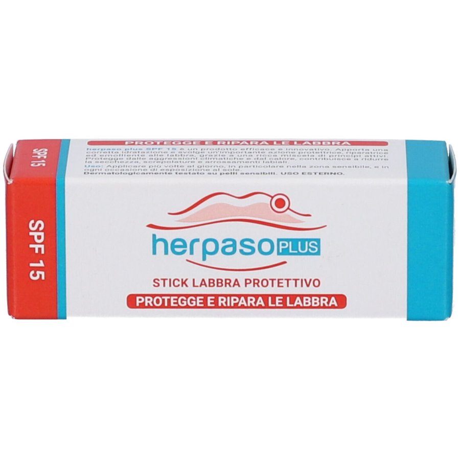 Herpaso Plus Stick Labbra Protettivo, 4,5 ml Herpaso Plus Stick Labbra Protettivo, 4,5 ml