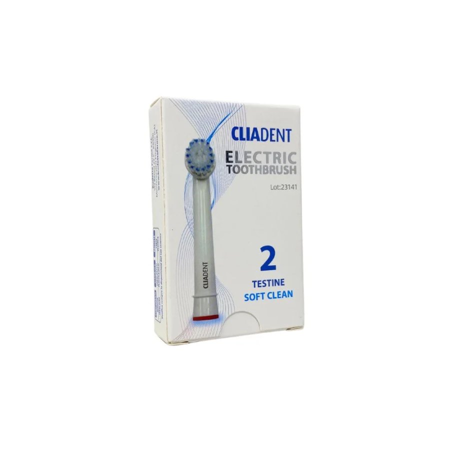 Budetta Farma CliaDent Testine Soft Clean, 2 pezzi
