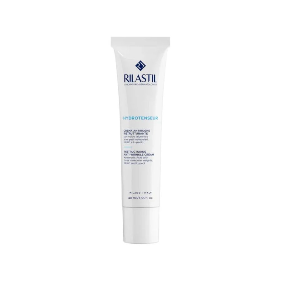 Rilastil Hydrotenseur, Crema Antirughe Ristrutturante, 40 ml