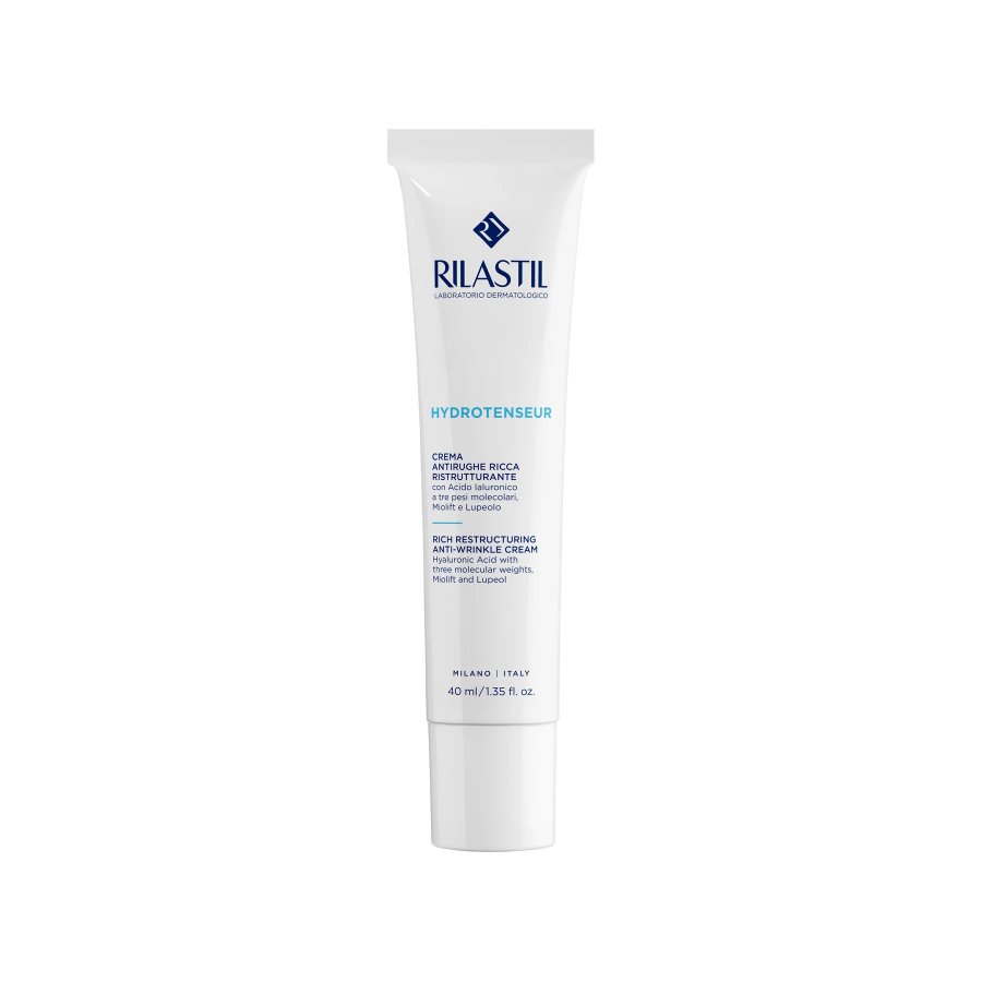 Rilastil Hydrotenseur, Crema Antirughe Ricca, 40 ml