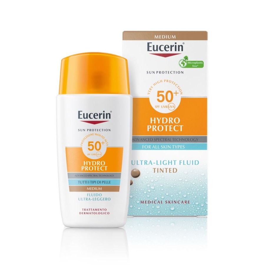 Eucerin Sun Protection Hydro Protect Fluido Viso SPF50+, 50 ml Eucerin Sun Protection Hydro Protect Fluido Viso SPF50+, 50 ml