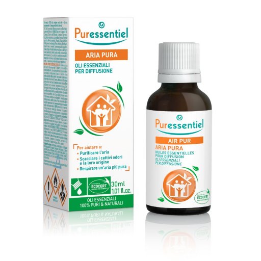 Puressentiel Oli Essenziali Miscela Aria Pura per Diffusore, 30ML, Purificazione Aria, Oli Essenziali Naturali