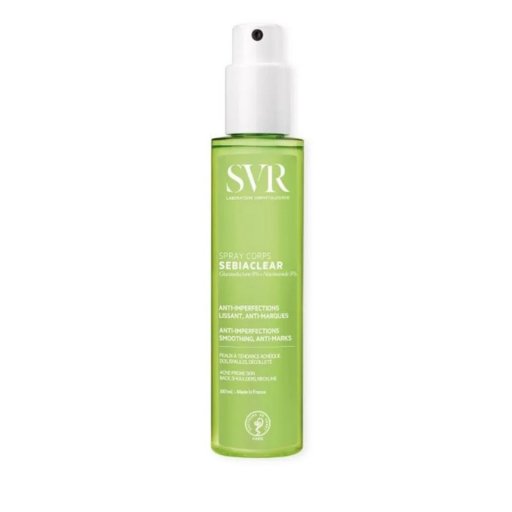 SVR Sebiaclear Spray Corpo 150 ml – Trattamento Anti-Imperfezioni per Schiena, Spalle e Décolleté
