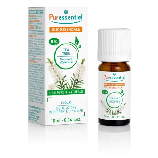 Puressentiel Olio Essenziale Albero Del Tè Bio, 10ml - Integratore Alimentare per Vie Respiratorie