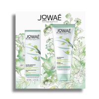 Jowaé Cofanetto Anti-Imperfezioni Fluido Opacizzante, 40ml e Gel Detergente Purificante, 200ml
