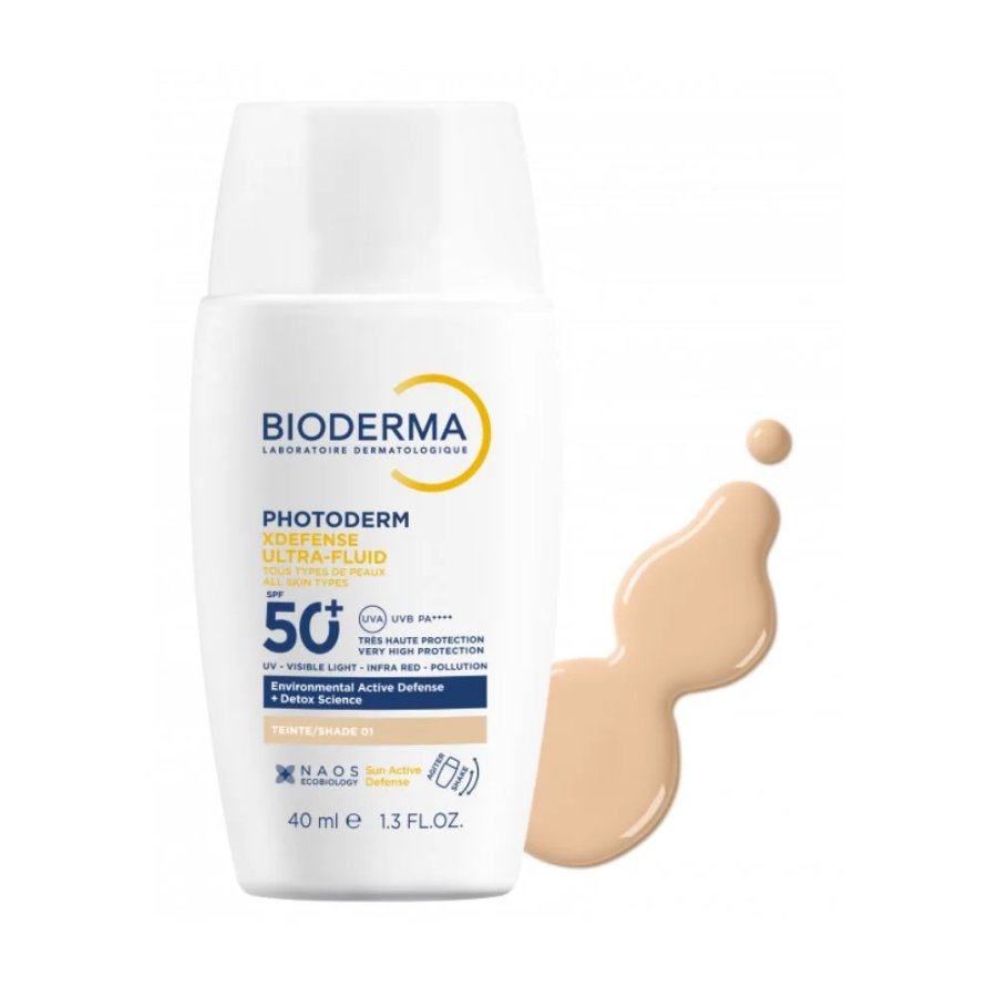 Bioderma Photoderm Xdefense SPF50+ Tonalit&agrave; 01 40ml &ndash; Solare viso colorato per pelle chiara