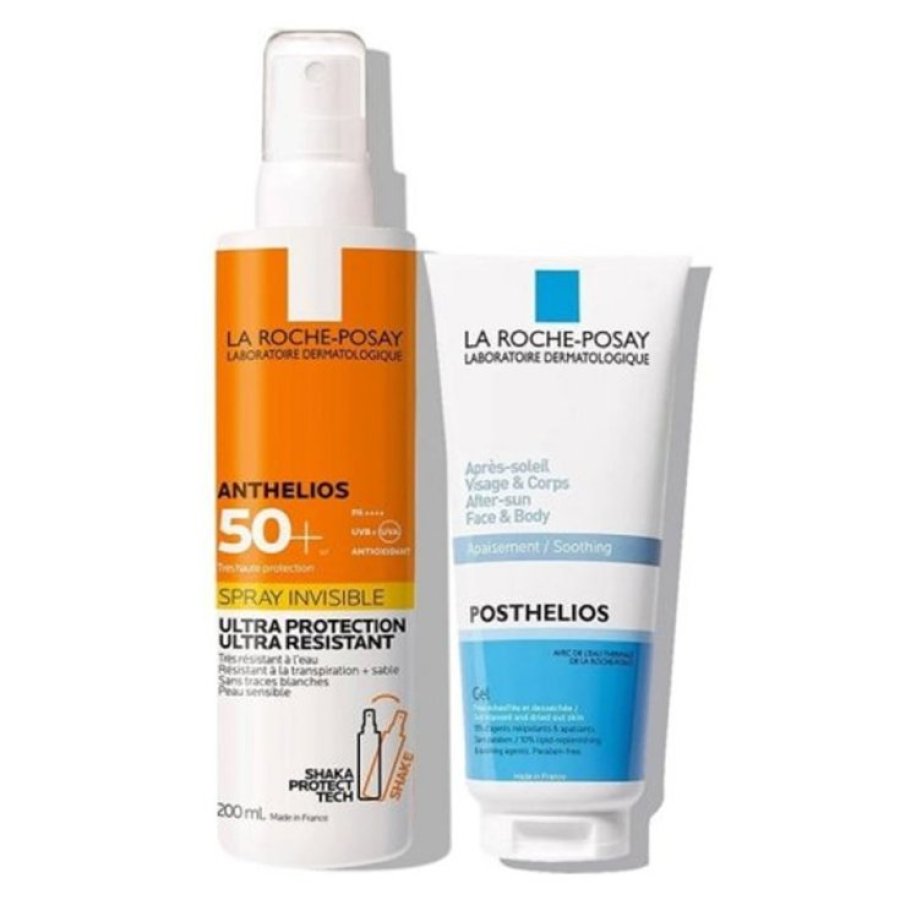 La Roche-Posay Anthelios Spray Shaka Solare SPF50+ 200 ml + Posthelios Doposole 100 ml