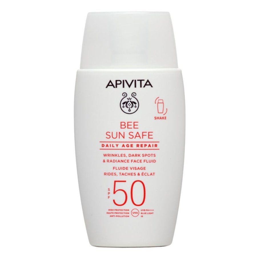 Apivita Bee Sun Safe Daily Age Repair Fluido Solare Anti-Age SPF50, 50 ml Apivita Bee Sun Safe Daily Age Repair Fluido Solare Anti-Age SPF50, 50 ml