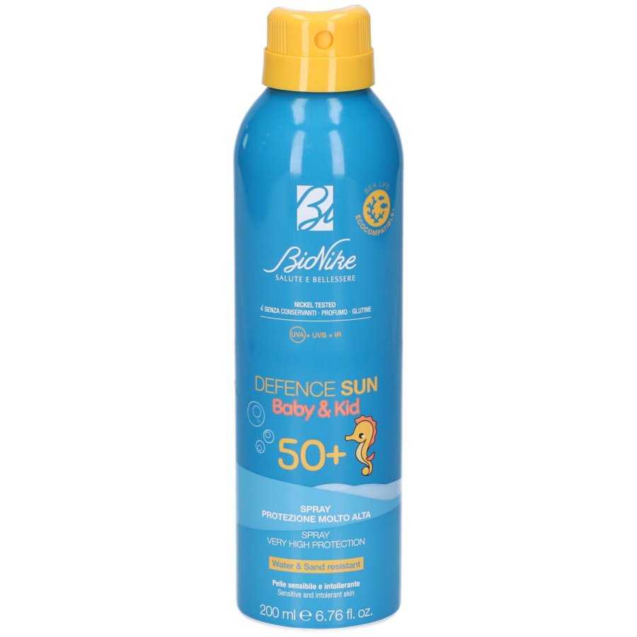 BioNike Defence Sun Spray Solare Bambini SPF 50+, 200 ml
