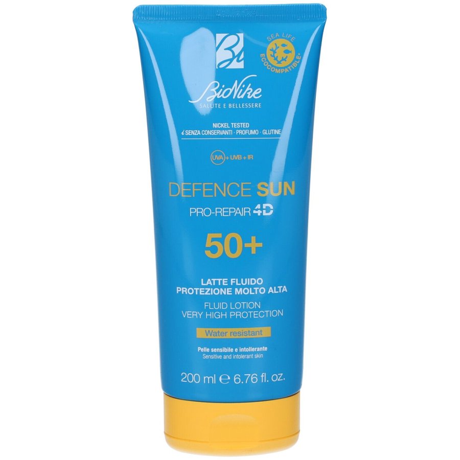 BioNike Defence Sun, Latte Fluido SPF 50+, 200 ml