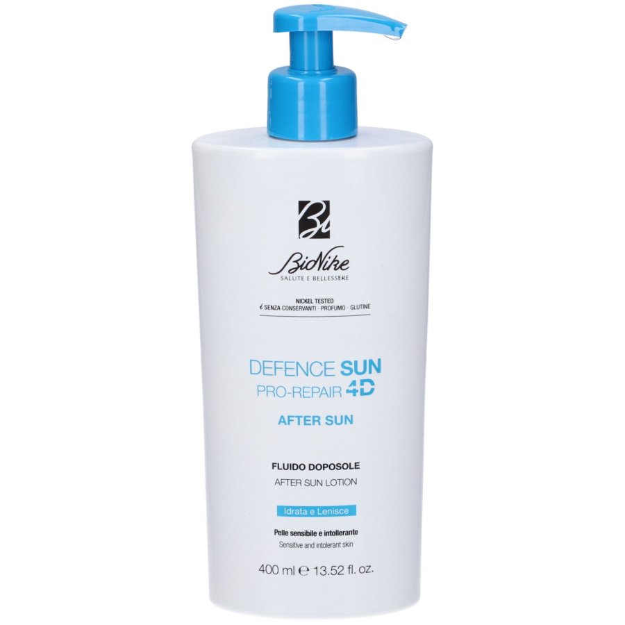 BioNike Defence Sun, Pro-Repair 4D After Sun Fluido Doposole, 400 ml