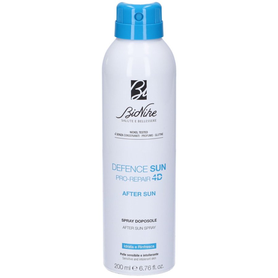 BioNike Defence Sun, Pro-Repair 4D After Sun Spray Doposole, 200 ml