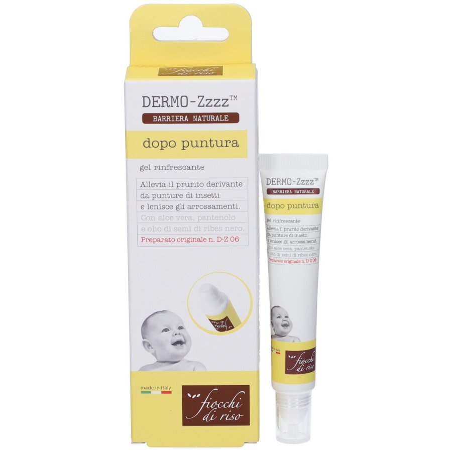 Fiocchi di Riso Dermo-Zzz Gel Dopo Puntura, 14 ml
