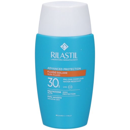 Rilastil, Sun System Advanced Protection Fluido Idratante SPF30, 50 ml
