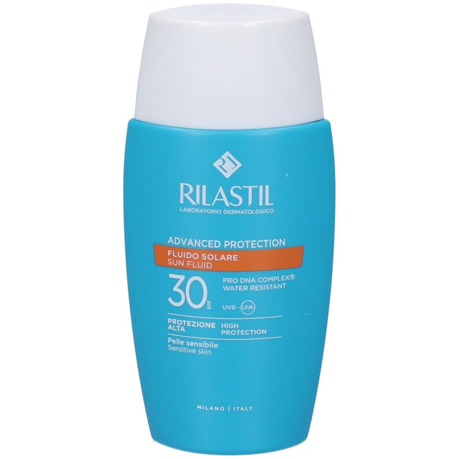 Rilastil, Sun System Advanced Protection Fluido Idratante SPF30, 50 ml