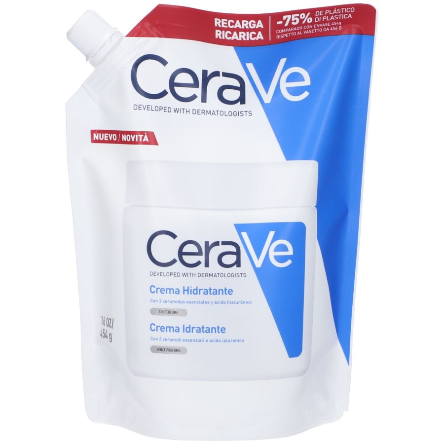Cerave, Crema Idratante Ricarica, 454 g