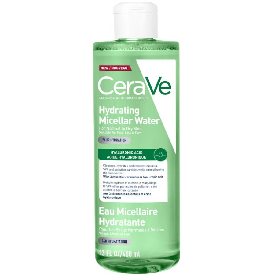 CeraVe Acqua Micellare Idratante Struccante Viso e Occhi, 400 ml