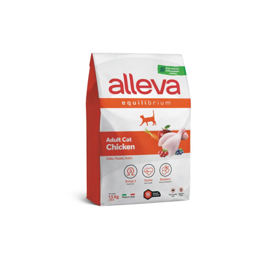 Equilibrium Adult & Sterilized al Pollo per Gatti Adulti e Sterilizzati, 1,5 Kg Equilibrium Adult & Sterilized al Pollo per Gatti Adulti e Sterilizzati, 1,5 Kg