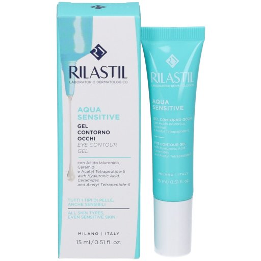 Rilastil Aqua Sensitive Gel Contorno Occhi, 15 ml&nbsp;