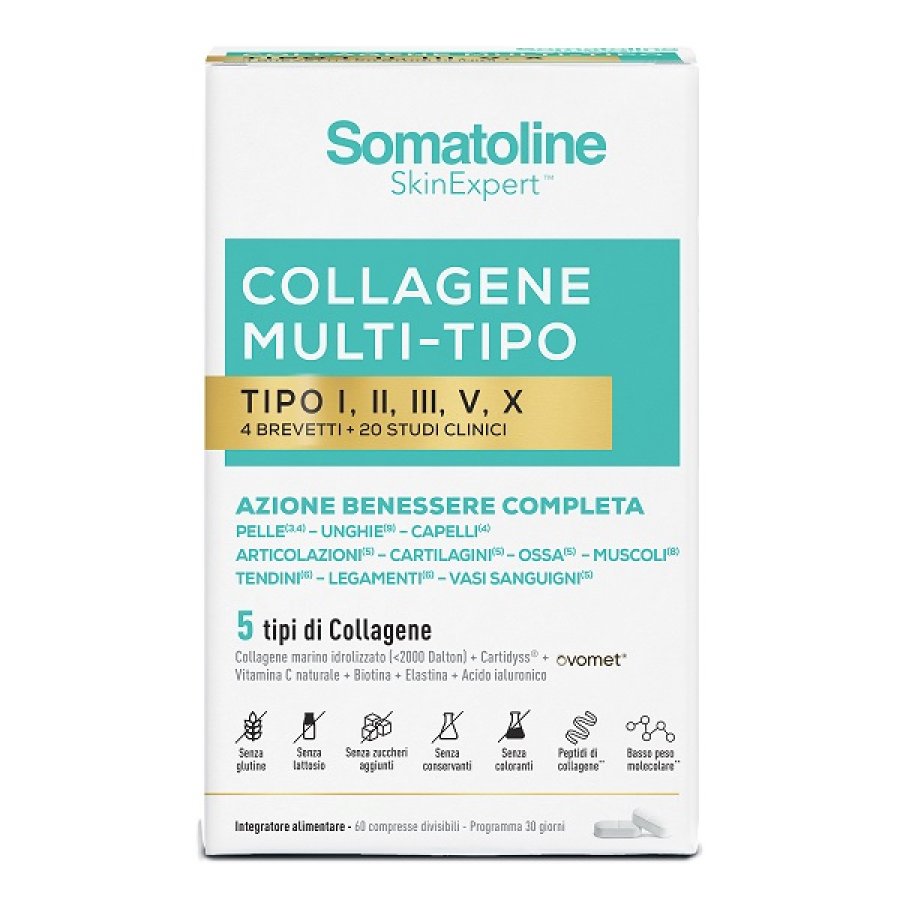 Somatoline Collagene Multi-Tipo, 60 Compresse Somatoline Collagene Multi-Tipo, 60 Compresse