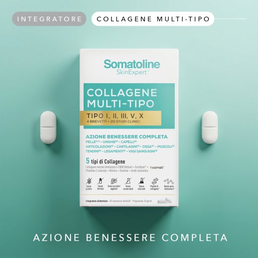 Somatoline Collagene Multi, 40 Compresse