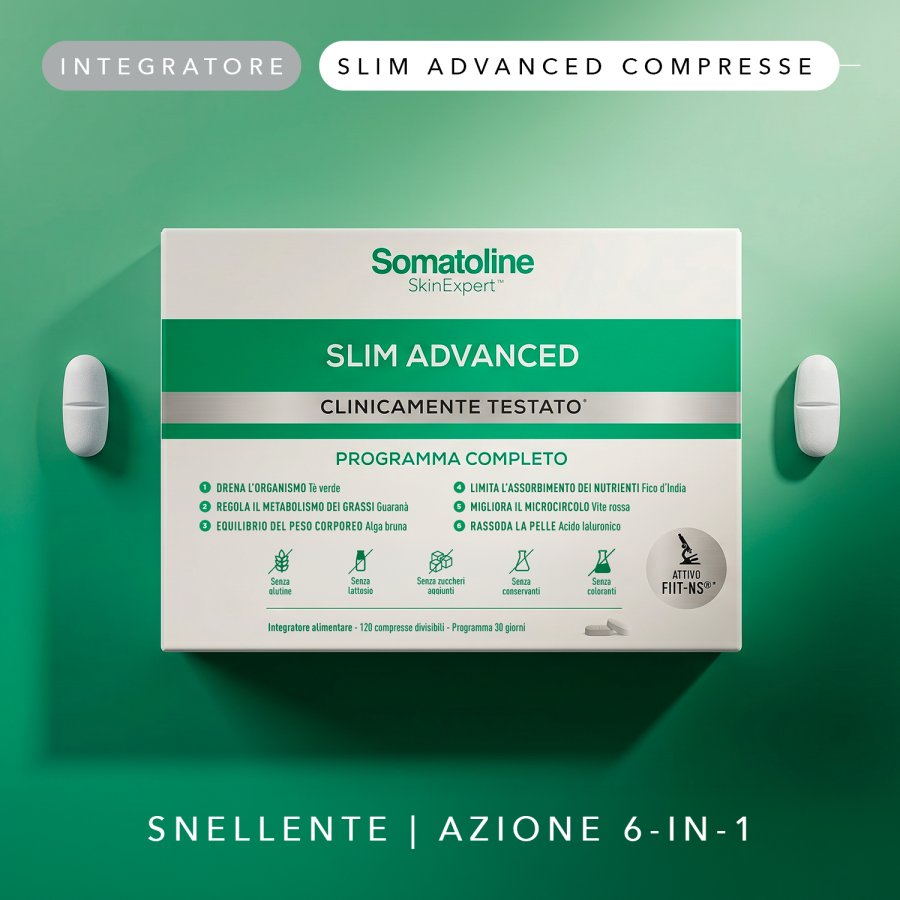 Somatoline SkinExpert Slim Advanced, 120 Compresse