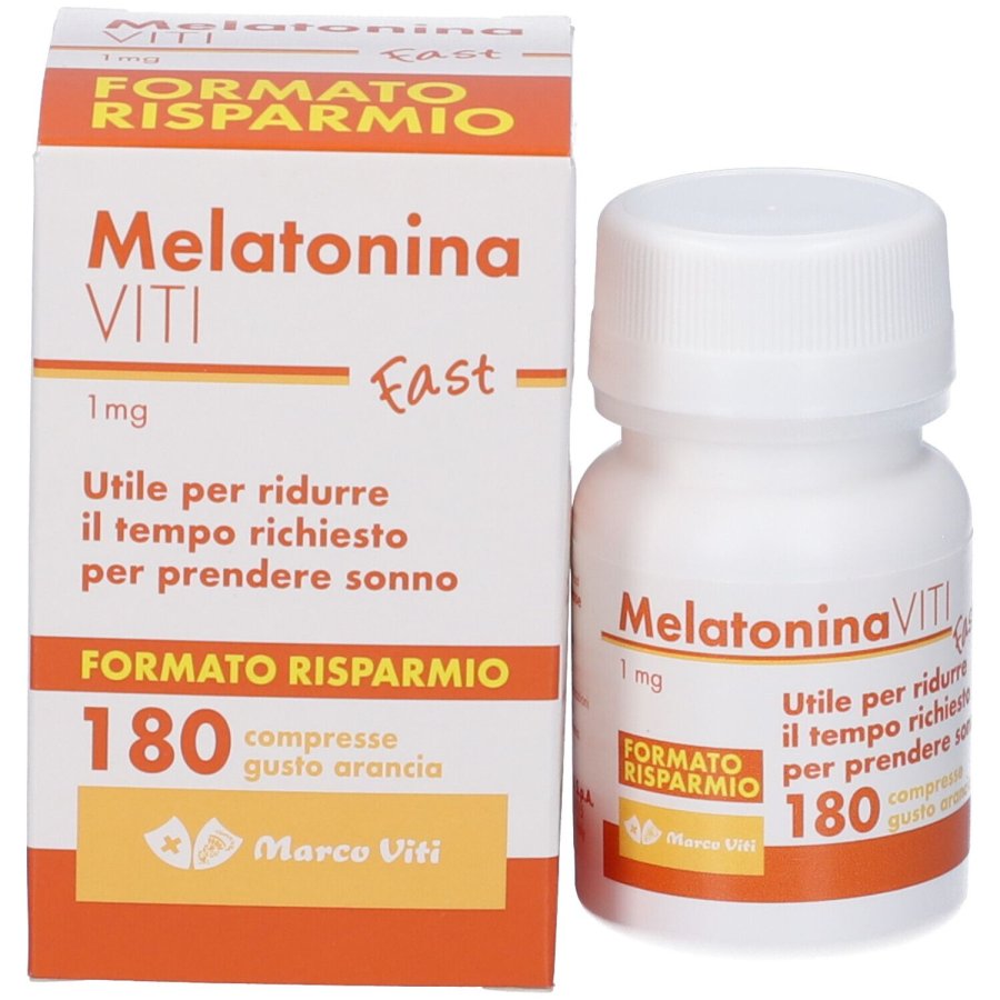 Viti Melatonina Viti Fast, 180 Compresse Viti Melatonina Viti Fast, 180 Compresse