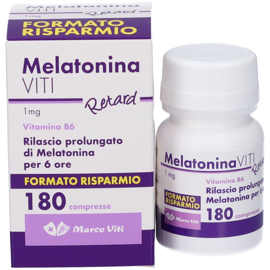 Melatonina Viti Retard, 180 compresse Melatonina Viti Retard, 180 compresse
