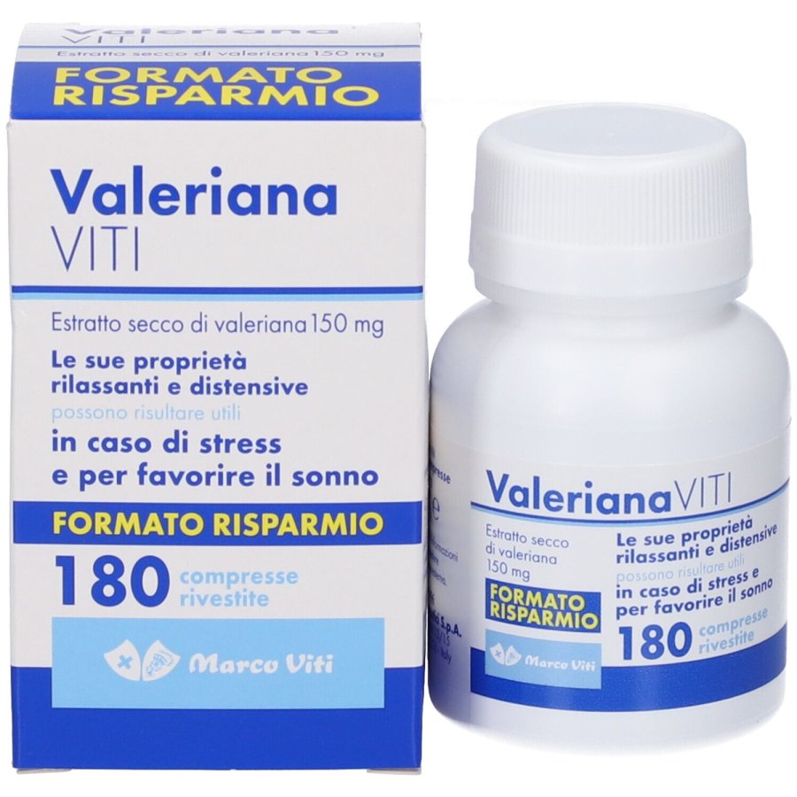 Valeriana Viti, 180 Compresse