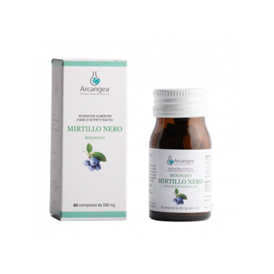 Mirtillo Nero Biologico, 60 compresse