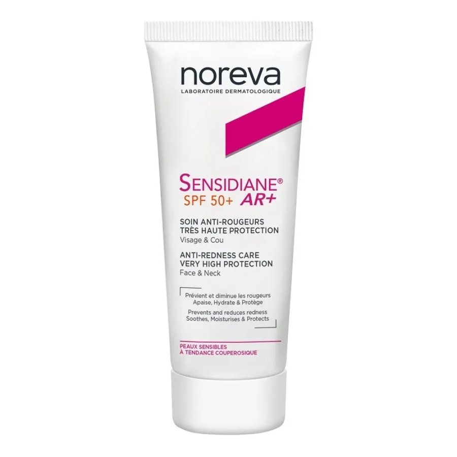 Sensidiane AR+ SPF50+ Crema Viso Rossori, 40 ml