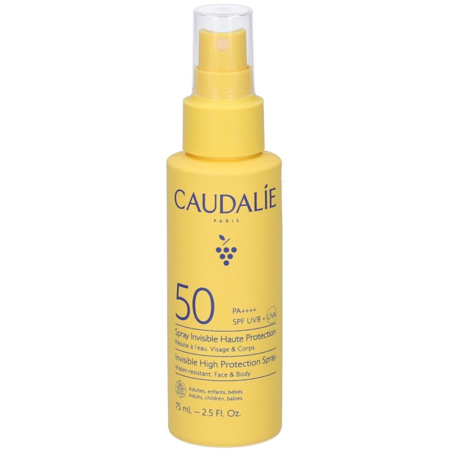 CAUDALIE Spray Invisibile Alta Protezione SPF 50, 75 ml