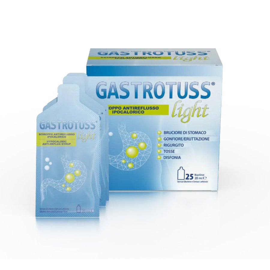 GASTROTUSS LIGHT, 25 Bustine da 20 ml GASTROTUSS LIGHT, 25 Bustine da 20 ml