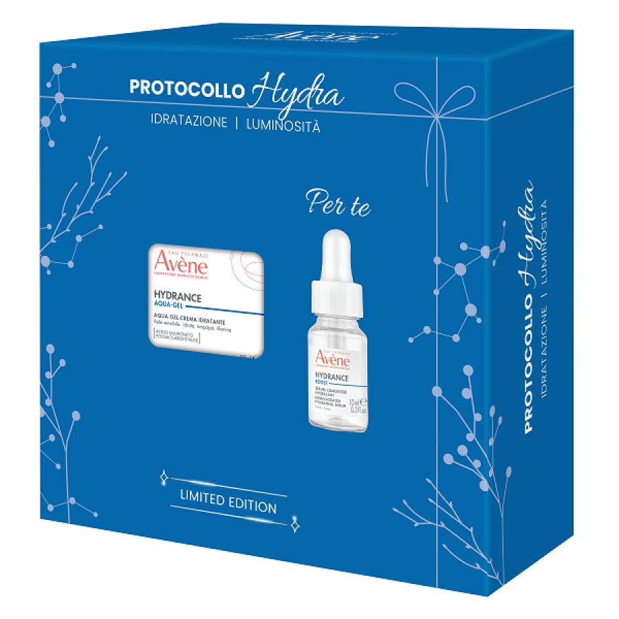 Av&egrave;ne Hydrance Cofanetto Natale 2026, Aqua-Gel Idratante 50 ml + Siero Idratante 30 ml